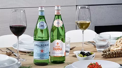 Sanpellegrino und Aqua Panna